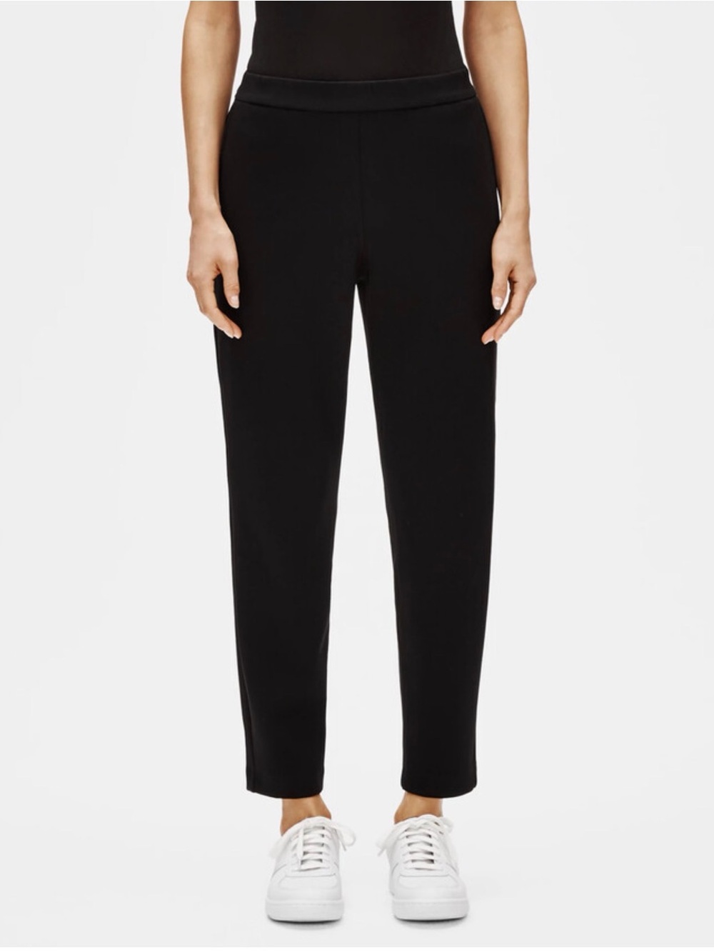 Eileen Fisher Flex Tencel Ponte Slouchy Pant Women’s Large Petite